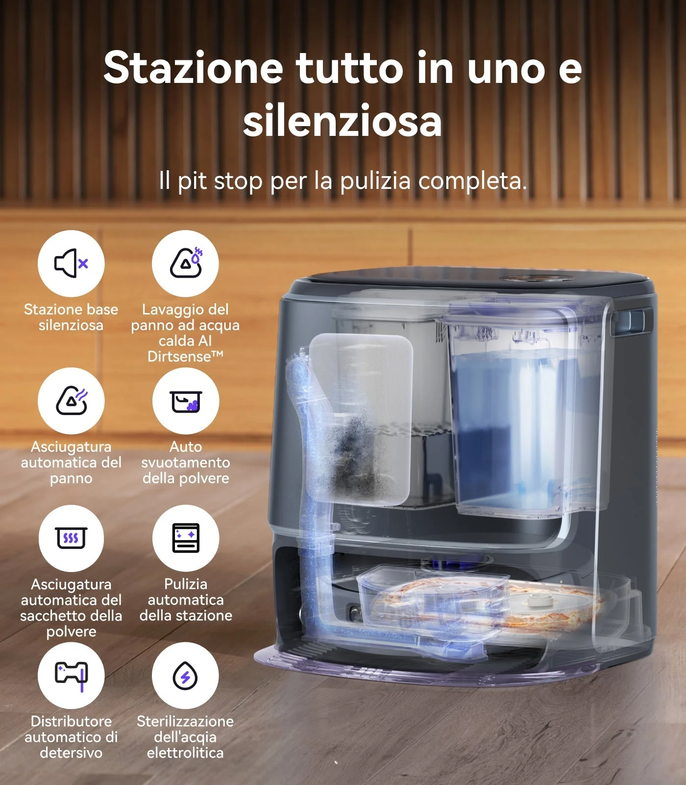 Freo Z Ultra Robot Aspirapolvere e Lavapavimenti - Image 12