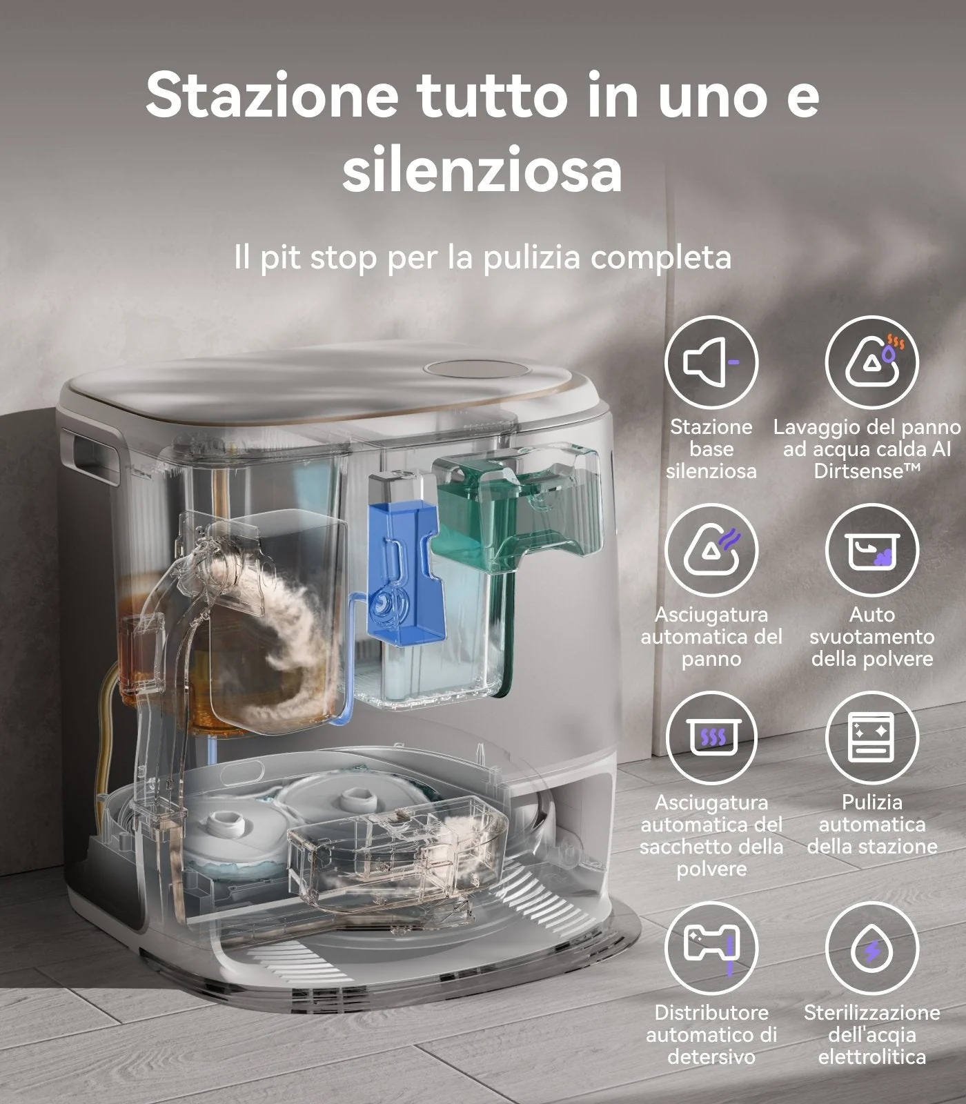 Freo Z Ultra Robot Aspirapolvere e Lavapavimenti - Image 6